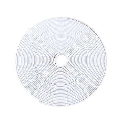 8m/roll Car Wheel General Sticker Modified Protection Sticker Anti-collision Strip, 1roll Orange, 1roll Gray, 1roll White, 1roll Black, 1roll Red, 1roll Pink, 1roll Purple, 1roll Blue