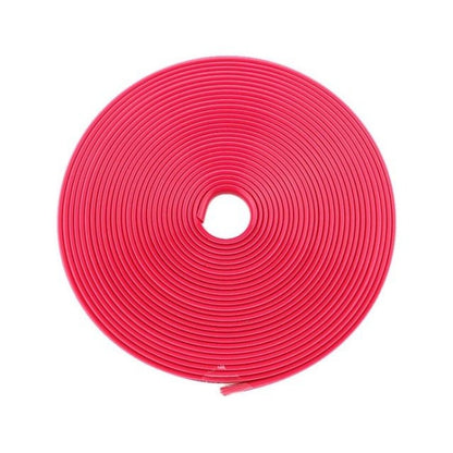Car Wheel General TPE Protection Ring Bumper Wheel Decoration Modification Supplies, Red, Green, Blue, Pink, Purple, Black, Yellow, White, Orange, Gray