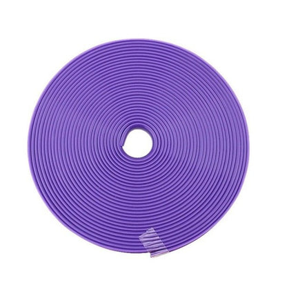 Car Wheel General TPE Protection Ring Bumper Wheel Decoration Modification Supplies, Red, Green, Blue, Pink, Purple, Black, Yellow, White, Orange, Gray
