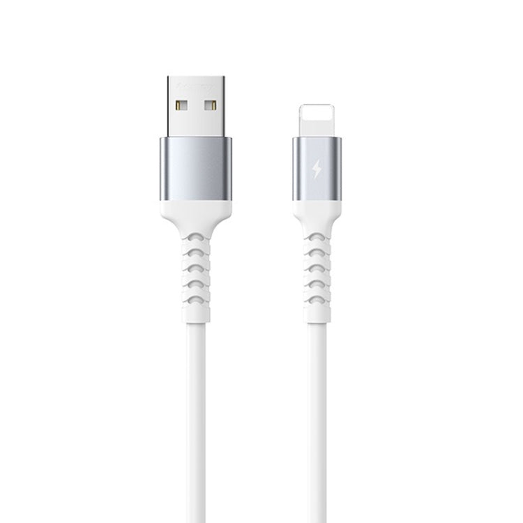 REMAX RC-C008 2.4A TPE Soft Anti-breakage Data Cable,Length 1m