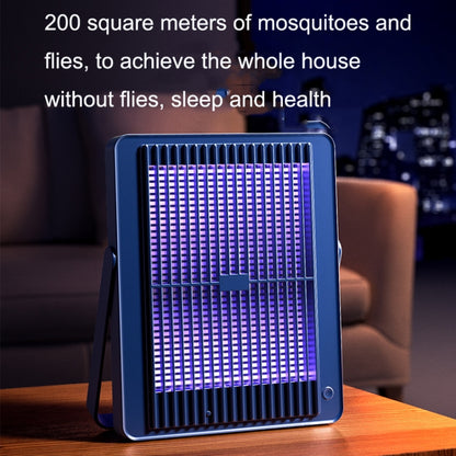 Lampe anti-moustiques électrique intérieur/extérieur 2 en 1 avec piège à moustiques par aspiration, piège à moustiques blanc, piège à moustiques bleu, piège à moustiques jaune