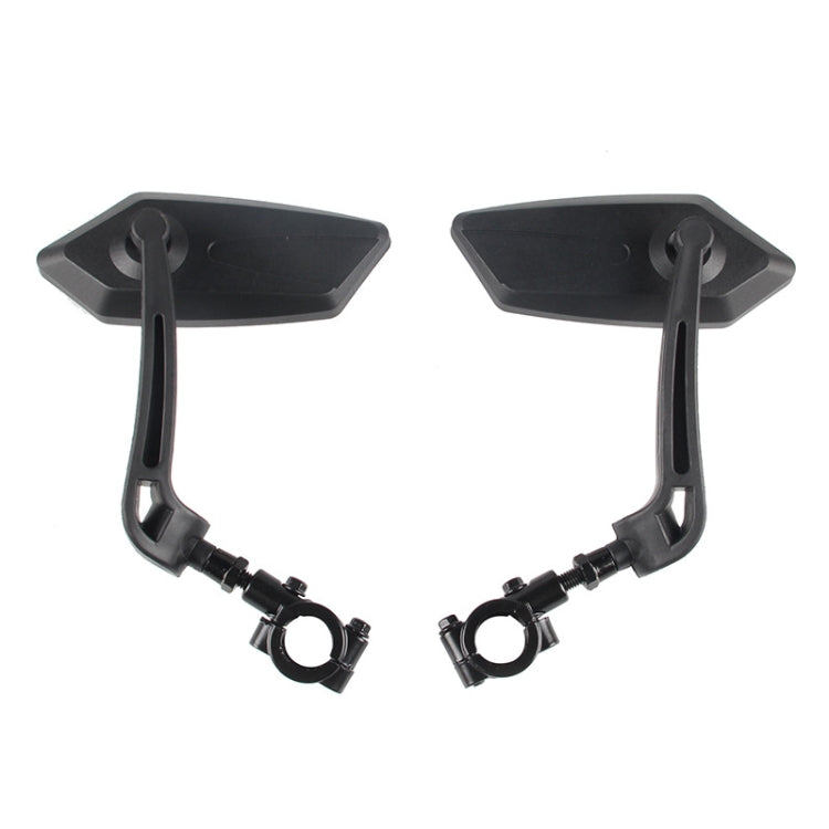 Mountain Bike High Definition Flat Reflective Rearview Mirror, Specification:, Single Left, Single Right, 1 Pair