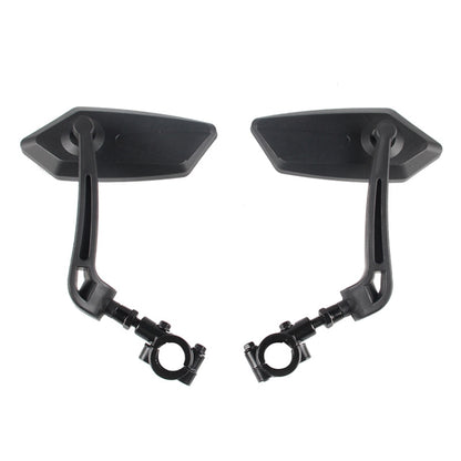 Mountain Bike High Definition Flat Reflective Rearview Mirror, Specification:, Single Left, Single Right, 1 Pair