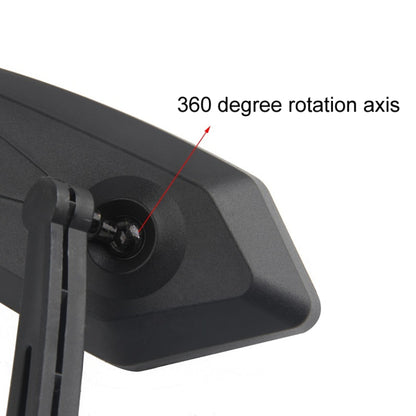 Mountain Bike High Definition Flat Reflective Rearview Mirror, Specification:, Single Left, Single Right, 1 Pair