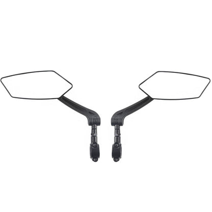 Mountain Bike High Definition Flat Reflective Rearview Mirror, Specification:, Single Left, Single Right, 1 Pair