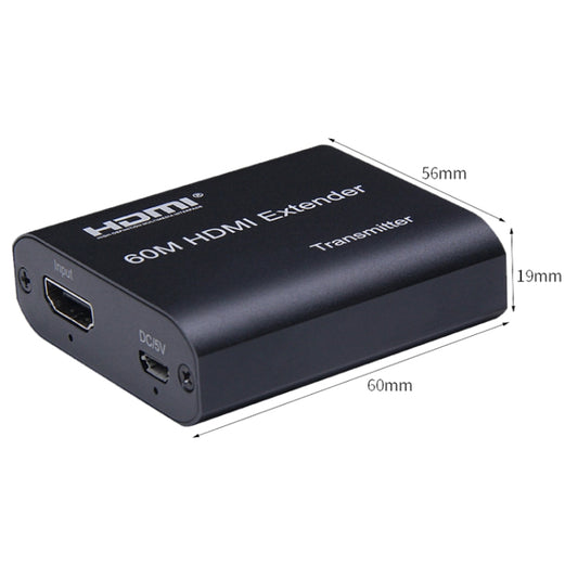 BW-HE60U HDMI Extender 60m RJ45 To HDMI Network Cable Transmission, BW-HE60U