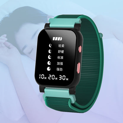 S3 Hand Wearing Micro Current Intelligent Pulse Sleep Instrument, S3 Green