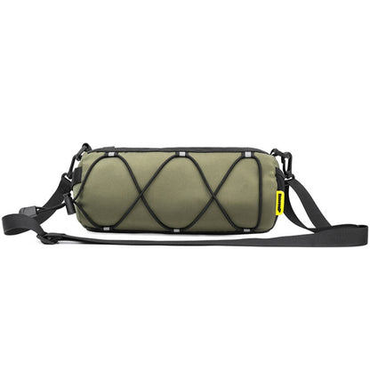 Rhinowalk RK9103 2.4L Outdoor Sports Cycling Front Bag Bicycle Waterproof Handlebar Bag, Green, Gray, Black