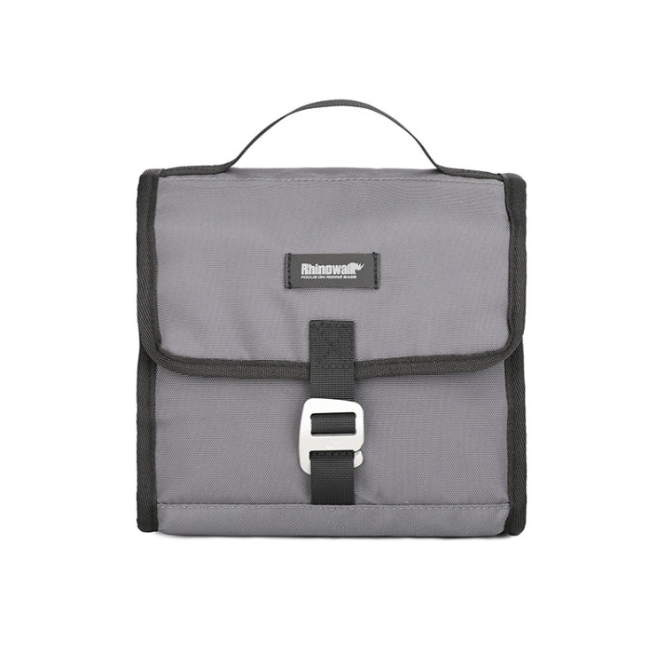 Rhinowalk RK9106 Faltbare Fahrradlenkertasche Outdoor Multifunktionale Fahrradtasche, Grün, Grau, Vollschwarz