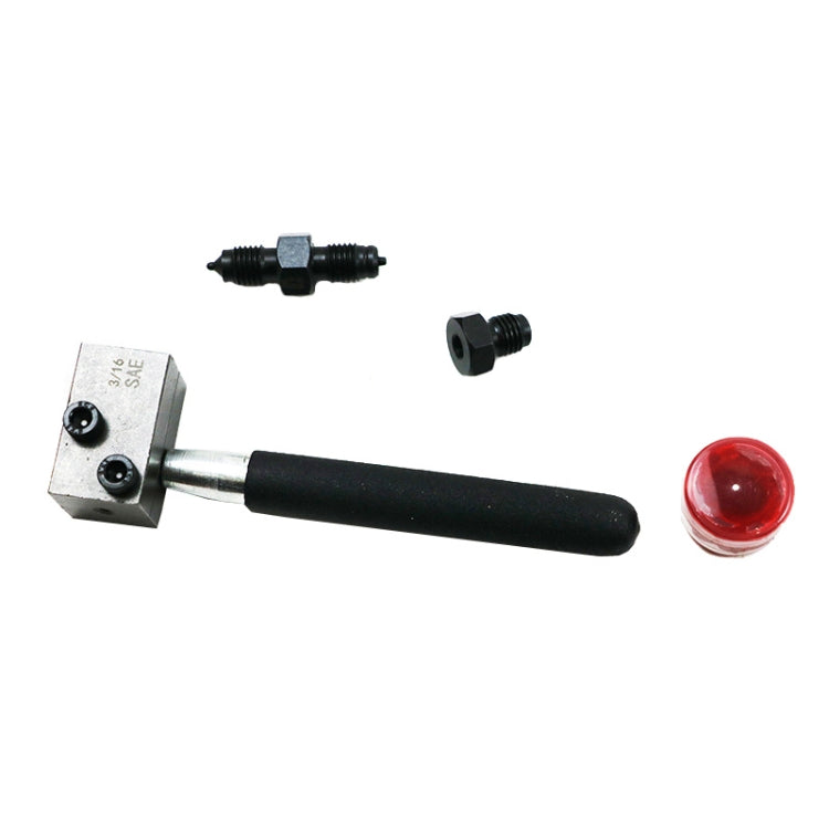 BL1259 Tuyau de frein de voiture en cuivre, rivetage, évasement de climatisation, 4 pièces/ensemble
