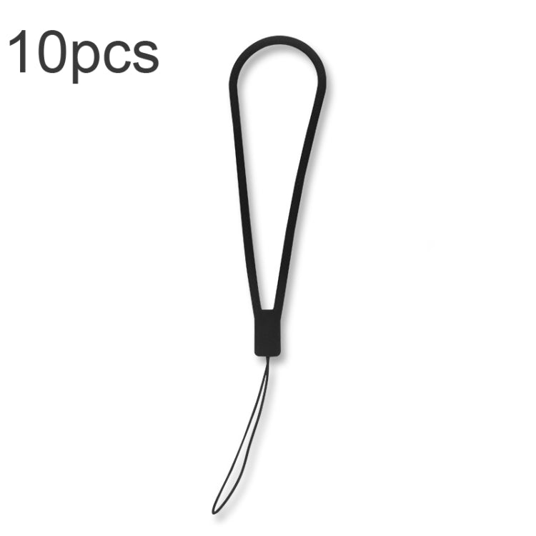 10pcs  Silicone Woven Pattern  Cell Phone Lanyard Anti-loss Hand Rope