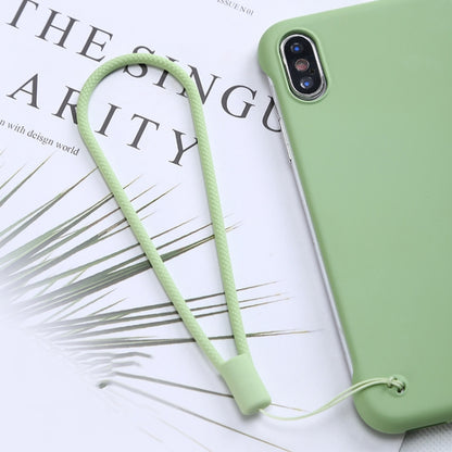 10pcs  Silicone Woven Pattern  Cell Phone Lanyard Anti-loss Hand Rope, Dark Night Green, White, Grass Purple, Light Green, Clove Purple, Antique White, Black, Red, Matcha Green, Lemon Yellow, Shallow Purple, Sand Pink, Sugar Orange, Tea Red������������...