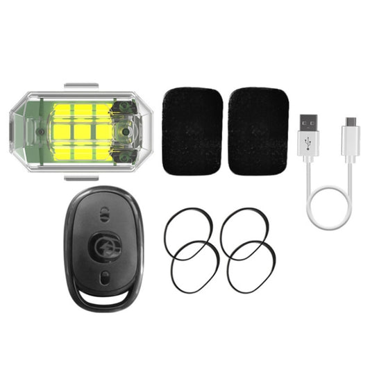 Feu arrière d'avertissement pour voiture électrique modifiée avec LED télécommandée, 1 Feu+1 Télécommande, 2 Feux +1 Télécommande
