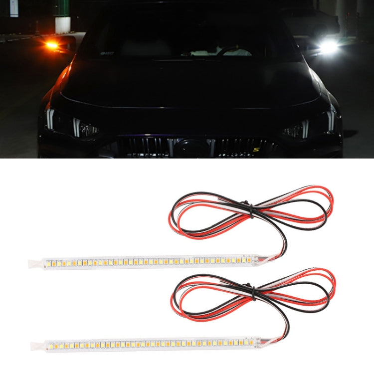 Car Rearview Mirror Decoration LED Streamer Turn Signal, Length： 14cm A Pair, 14cm A Pair, 18cm A Pair