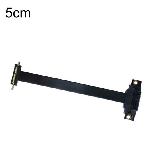 Câble d'extension PCI-E 3.0 1X 90 degrés pour carte graphique / carte réseau sans fil, longueur du câble : 5 cm, 10 cm, 15 cm, 20 cm, 25 cm, 30 cm, 40 cm, 50 cm