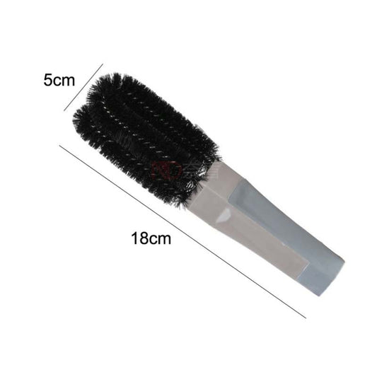 W-609 Brosse de nettoyage de jante de voiture, brosse de nettoyage d'écrou de roue en acier