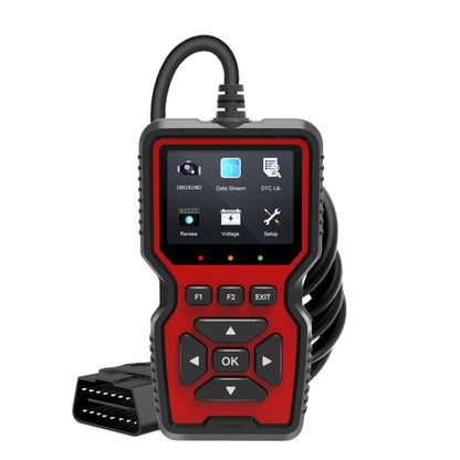 Détecteur de pannes de voiture V519 OBD2 à écran couleur, V519
