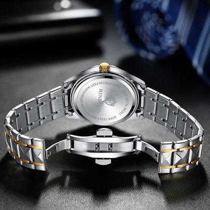 Montre à Quartz BINBONG B5552 Lumineuse Multifonctionnelle Calendrier d'affaires