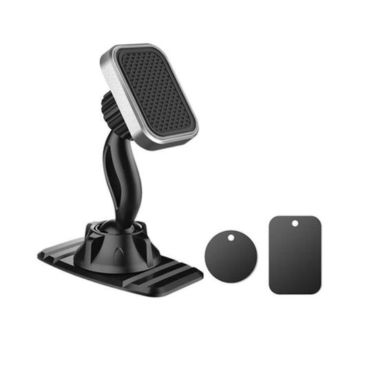 Support magnétique pour téléphone portable à coller sur la console centrale de voiture