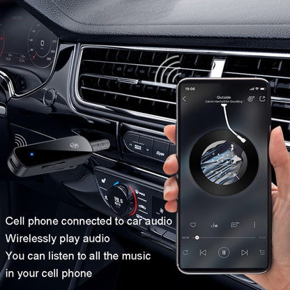 Y2 HiFi Bluetooth 5.3 Audio Receiver Lavalier 3.5mm Audio Call Converter Support TF Card Playback, Y2