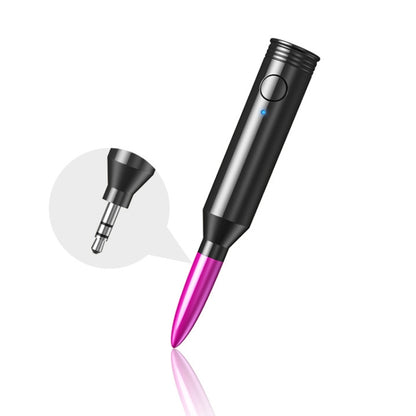 Récepteur Bluetooth de voiture M416 Lecteur audio Adaptateur de récepteur Convertisseur AUX, M416 Rose vif, M416 Argent, M416 Noir, M416 Or, M416 Bleu roi, M416 Violet foncé