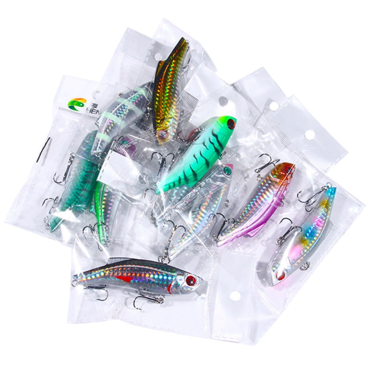 HENGJIA VI025 Submerged Trembling Swimming VIB Lure Plastic Fake Bait, VI025 (5), VI025 (6), VI025 (7), VI025 (8), VI025 (9), VI025 (10), VI025 (1), VI025 (2), VI025 (3), VI025 (4)