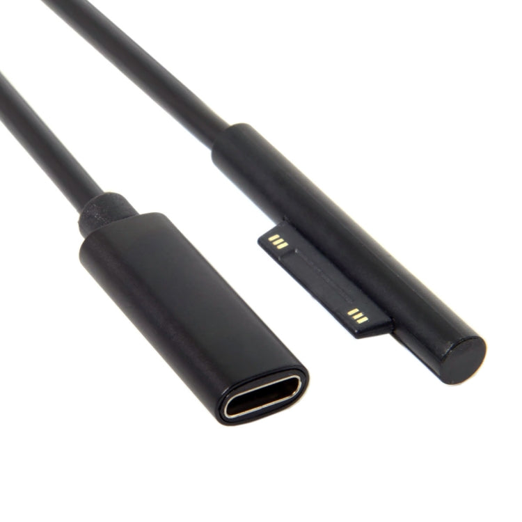 Type-C / USB-C Mother Rotary Seeder Tablet Power Charging Cable For Microsoft Surface Pro 5 / 6, for Microsoft Surface Pro 5 / 6