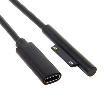 Type-C / USB-C Mother Rotary Seeder Tablet Power Charging Cable For Microsoft Surface Pro 5 / 6, for Microsoft Surface Pro 5 / 6