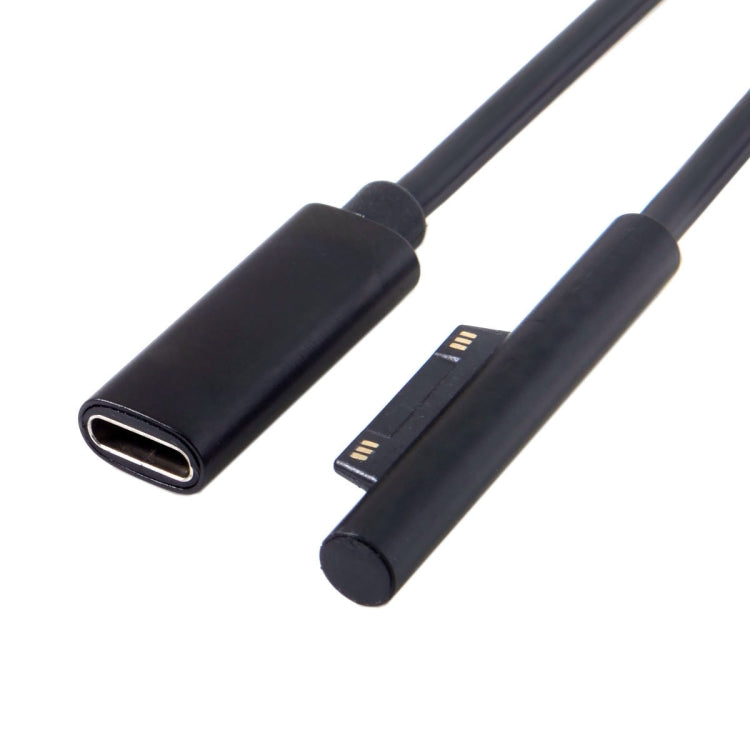 Type-C / USB-C Mother Rotary Seeder Tablet Power Charging Cable For Microsoft Surface Pro 5 / 6, for Microsoft Surface Pro 5 / 6