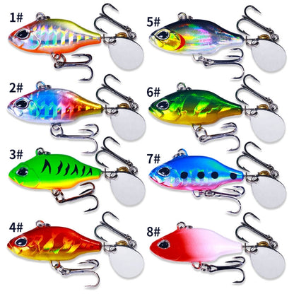 HENGJIA VIB064 Micro Lure VIB Bionic Lure, VIB064 (6), VIB064 (7), VIB064 (8), VIB064 (1), VIB064 (2), VIB064 (3), VIB064 (4), VIB064 (5)