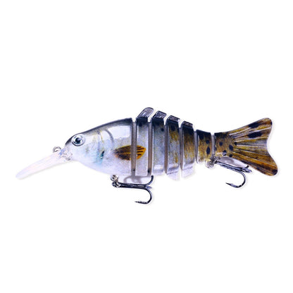 HENGJIA JM065 12cm Leurre de pêche Luya appât coulant multisections, JM065 (7), JM065 (8), JM065 (9), JM065 (10), JM065 (1), JM065 (2), JM065 (3), JM065 (4), JM065 (5), JM065 (6)