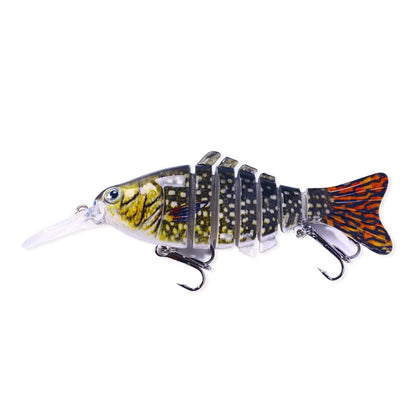 HENGJIA JM065 12cm Leurre de pêche Luya appât coulant multisections, JM065 (7), JM065 (8), JM065 (9), JM065 (10), JM065 (1), JM065 (2), JM065 (3), JM065 (4), JM065 (5), JM065 (6)