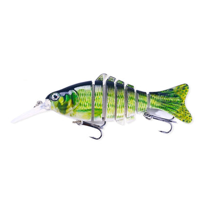 HENGJIA JM065 12cm Leurre de pêche Luya appât coulant multisections, JM065 (7), JM065 (8), JM065 (9), JM065 (10), JM065 (1), JM065 (2), JM065 (3), JM065 (4), JM065 (5), JM065 (6)