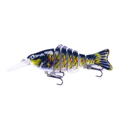 HENGJIA JM065 12cm Leurre de pêche Luya appât coulant multisections, JM065 (7), JM065 (8), JM065 (9), JM065 (10), JM065 (1), JM065 (2), JM065 (3), JM065 (4), JM065 (5), JM065 (6)