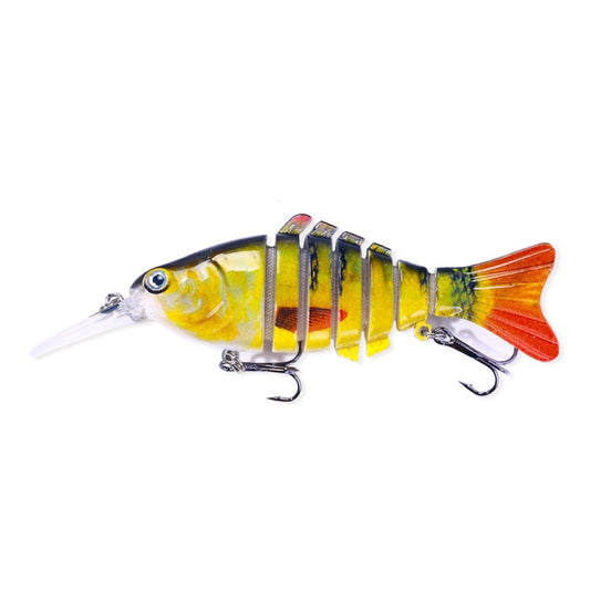 HENGJIA JM065 12cm Luya Fishing Gear Bait Multi-Section Fish Sinking Lure, JM065 (7), JM065 (8), JM065 (9), JM065 (10), JM065 (1), JM065 (2), JM065 (3), JM065 (4), JM065 (5), JM065 (6)