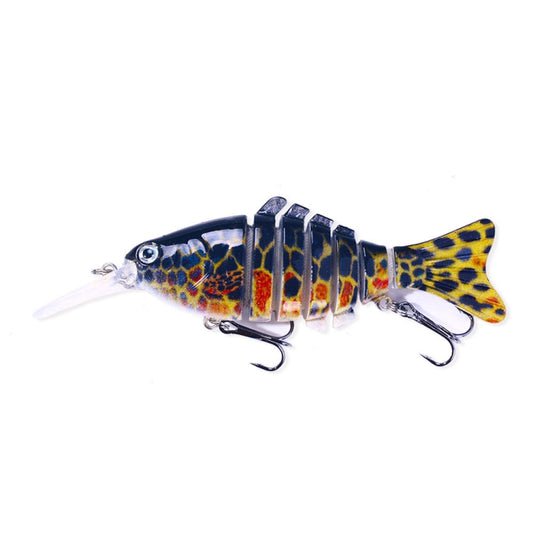 HENGJIA JM065 12cm Luya Fishing Gear Bait Multi-Section Fish Sinking Lure, JM065 (7), JM065 (8), JM065 (9), JM065 (10), JM065 (1), JM065 (2), JM065 (3), JM065 (4), JM065 (5), JM065 (6)