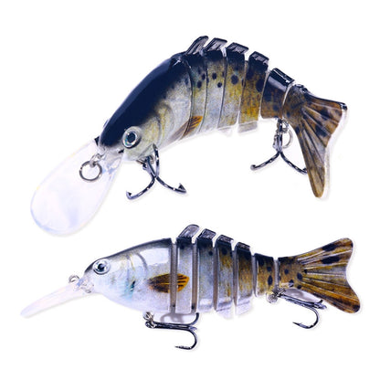 HENGJIA JM065 12cm Leurre de pêche Luya appât coulant multisections, JM065 (7), JM065 (8), JM065 (9), JM065 (10), JM065 (1), JM065 (2), JM065 (3), JM065 (4), JM065 (5), JM065 (6)