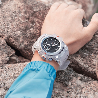 Montre Électronique à Quartz SMAEL 8007 de Sport Outdoor Étanche Double Affichage