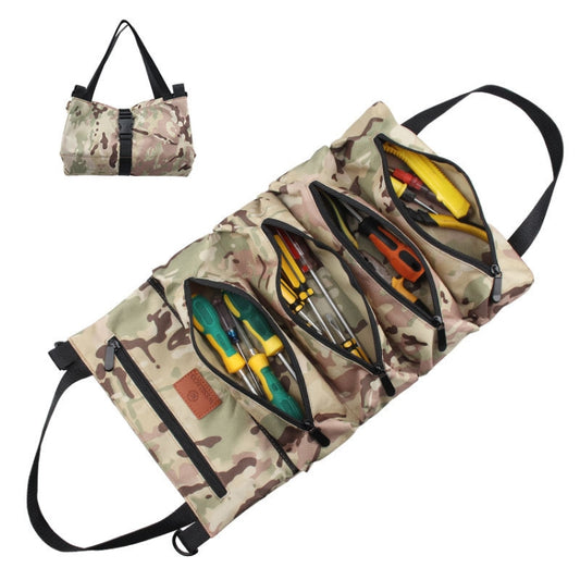 Sac de rangement à suspendre pour outils électriques WESSLECO en tissu Oxford, Camouflage CP, Camouflage jungle, Camouflage gris, Bleu, Vert, Kaki