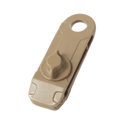 Tent Additional Pull Point Shark Clips Outdoor Camping Canopy Windproof Clip, 1PC (Mud-color), 1PC (Dark Green)