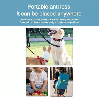 For AirTag GPS Tracker Heart-Shape Silicone Case With Safety Pins Hidden Inside Clothes Shoes