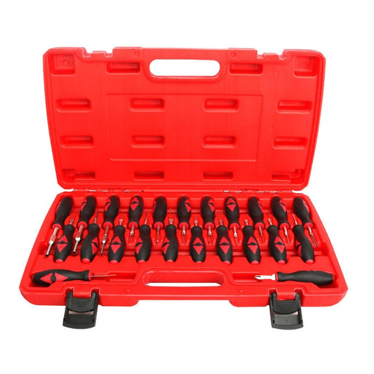 23pcs/set For Audi Terminal Remover Car Wiring Harness Plug Unlocker Pin Extractor