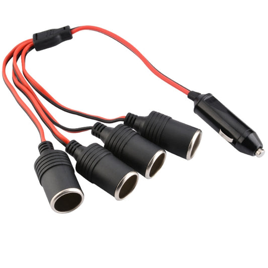 Chargeur de voiture allume-cigare haute puissance 4 en 1, 4 trous allume-cigare