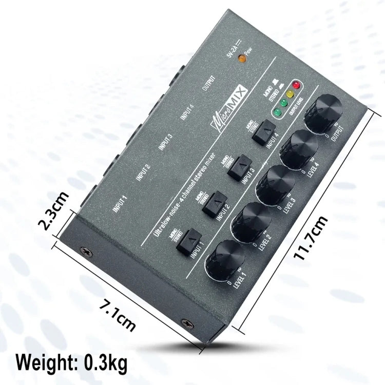 With Single Channel Stereo Switching Mini Signal Hybrid Small Audio, 4 Way mixer, 6 Way Mixer, 8 Way Mixer