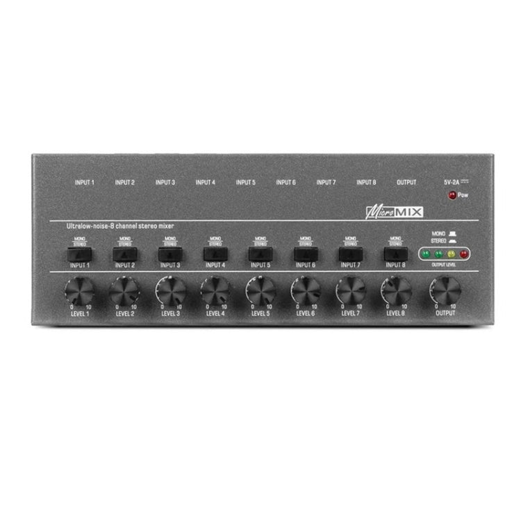 With Single Channel Stereo Switching Mini Signal Hybrid Small Audio, 4 Way mixer, 6 Way Mixer, 8 Way Mixer