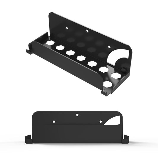 For Switch OLED Game Console JYS Wall Hanging Holder Bracket, Iron Black, Iron White
