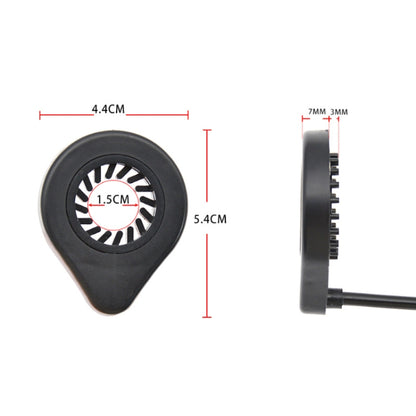 Capteur d'assistance de pédalier à double effet Hall magnétique 12 aimants pour vélo électrique, accessoires de modification pour VTT