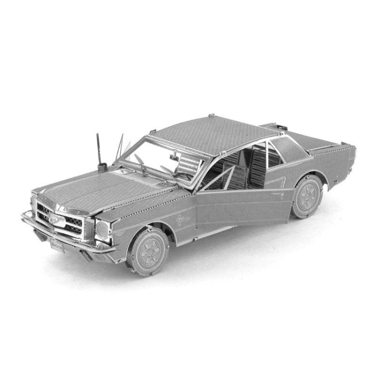 3D Three-dimensional Metal Car Assembly Model DIY Puzzles Toy, 1908 T-shaped Cars, 1965 Mustang, Kart, BZS G500, Cable Car, Taxi, Fire Truck, Bullet Train, Nissans Coupe, D51 Train Head, KMK F450, MSL 3.0T, Penny Farthing, Sportcar, Half-track Motorcyc...