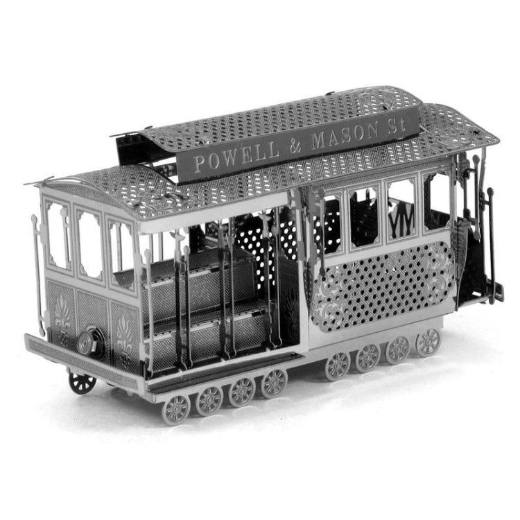 3D Three-dimensional Metal Car Assembly Model DIY Puzzles Toy, 1908 T-shaped Cars, 1965 Mustang, Kart, BZS G500, Cable Car, Taxi, Fire Truck, Bullet Train, Nissans Coupe, D51 Train Head, KMK F450, MSL 3.0T, Penny Farthing, Sportcar, Half-track Motorcyc...