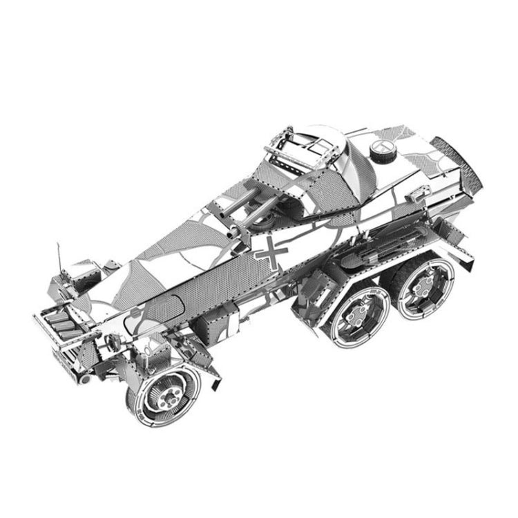 3D Three-dimensional Metal Car Assembly Model DIY Puzzles Toy, 1908 T-shaped Cars, 1965 Mustang, Kart, BZS G500, Cable Car, Taxi, Fire Truck, Bullet Train, Nissans Coupe, D51 Train Head, KMK F450, MSL 3.0T, Penny Farthing, Sportcar, Half-track Motorcyc...